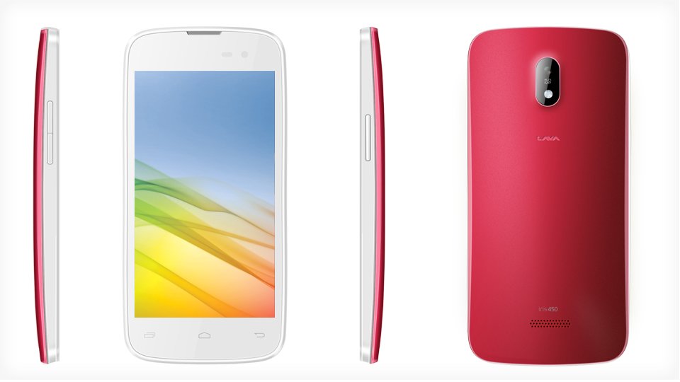 Lava Iris 450 Colour