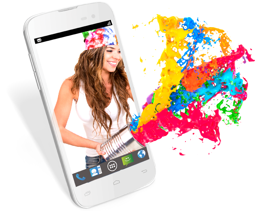 Lava Iris 450 Colour