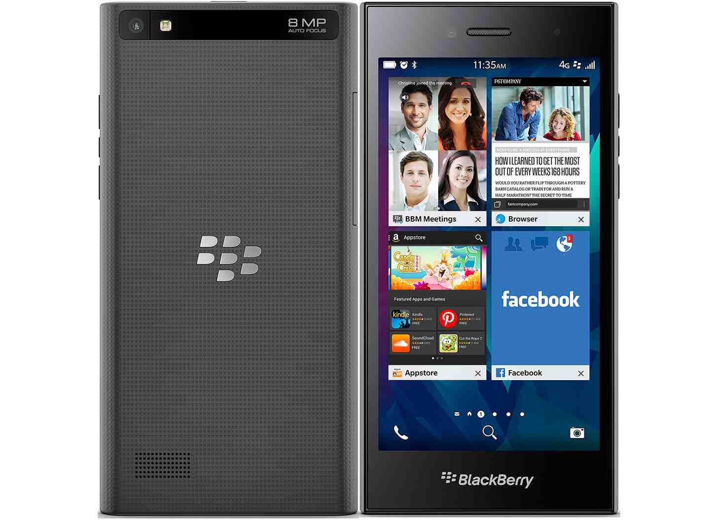 BlackBerry Leap: технические характеристики - DeepCompare