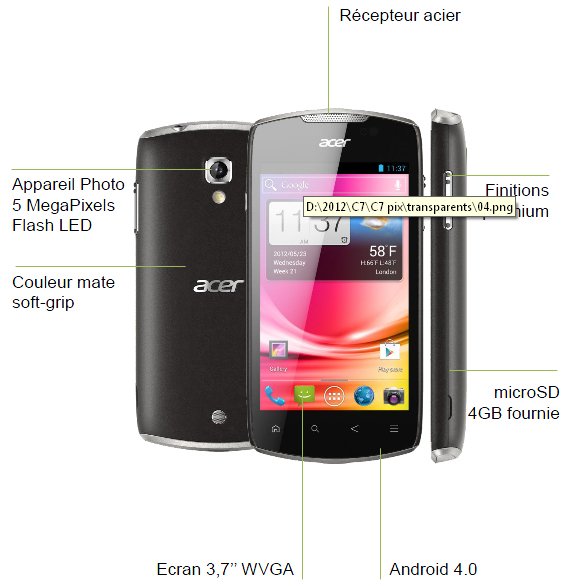 Acer Liquid Glow E330