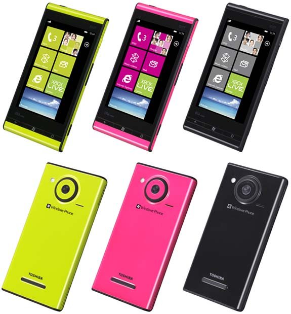 Toshiba Windows Phone IS12T