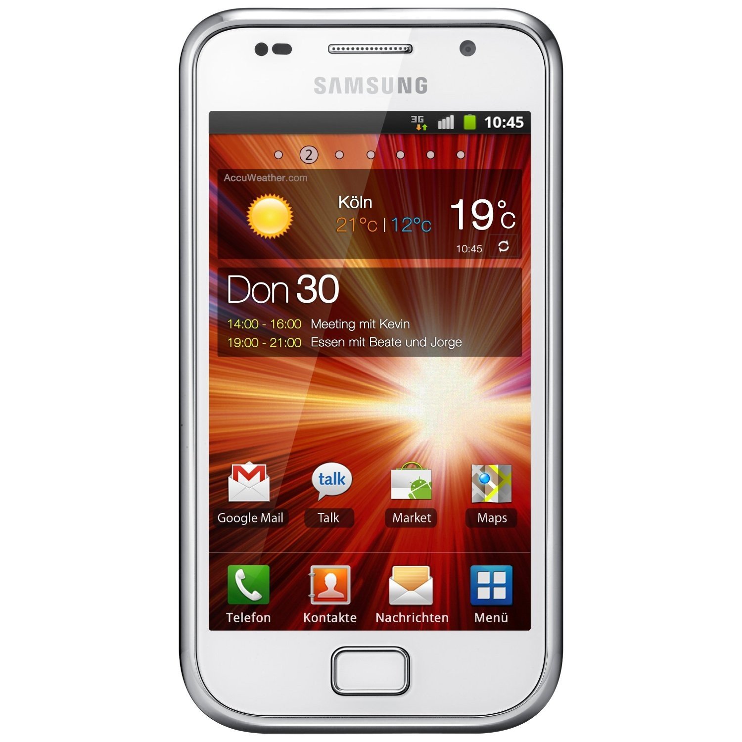 Samsung I9001 Galaxy S Plus technical specs