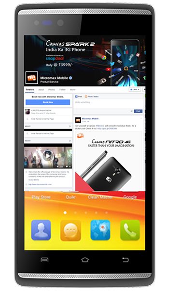 Micromax Canvas Fire 4G Q411