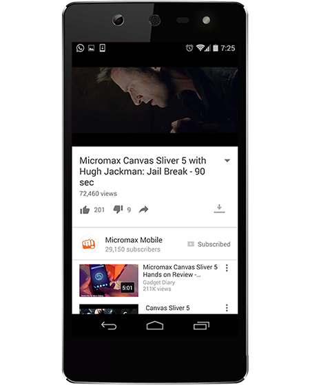Micromax Canvas Selfie 3 Q348