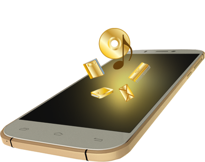 Micromax A300 Canvas Gold