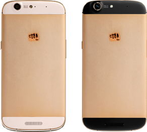 Micromax A300 Canvas Gold