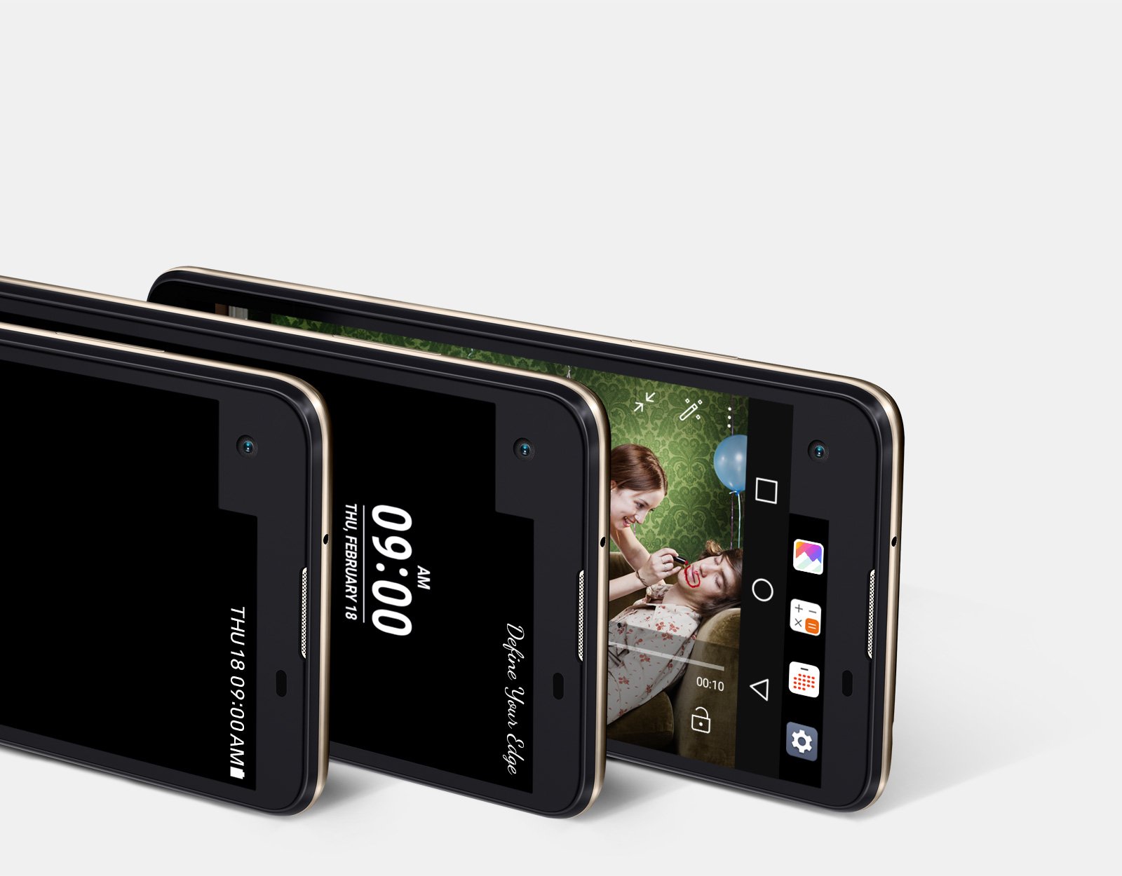 LG X screen